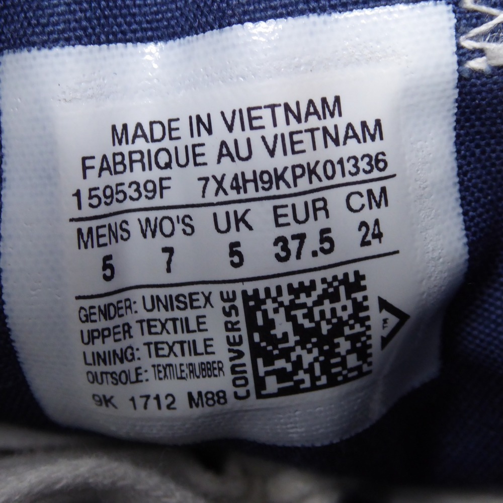 Converse Unisex Chuck Taylor All Star Low Blue Denim Chambray Mens 5 / Womens 7 - Picture 7 of 8